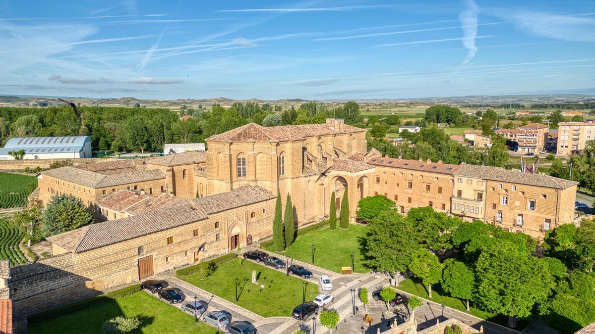 Vista aérea del monasterio de Nuestra Señora de la Piedad.