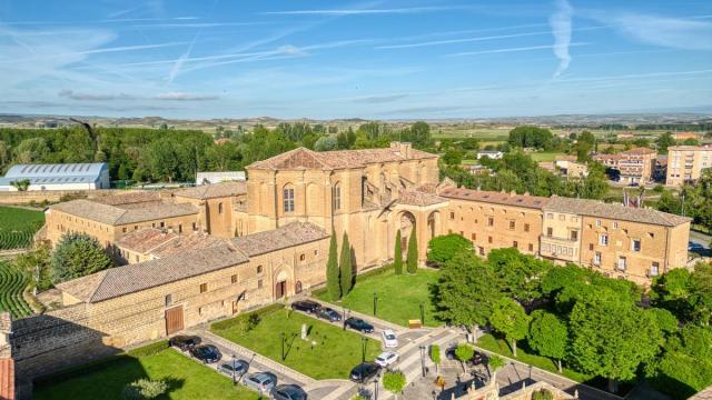 Vista aérea del monasterio de Nuestra Señora de la Piedad.