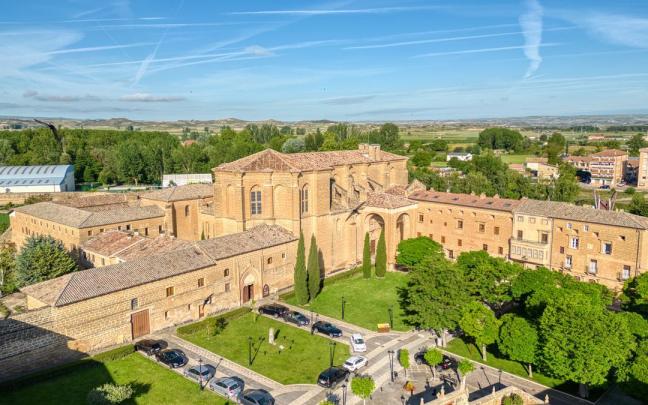 Vista aérea del monasterio de Nuestra Señora de la Piedad.