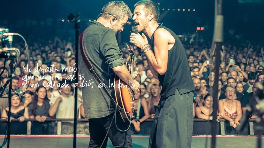 Vetusta Morla, en uno de sus últimos conciertos.