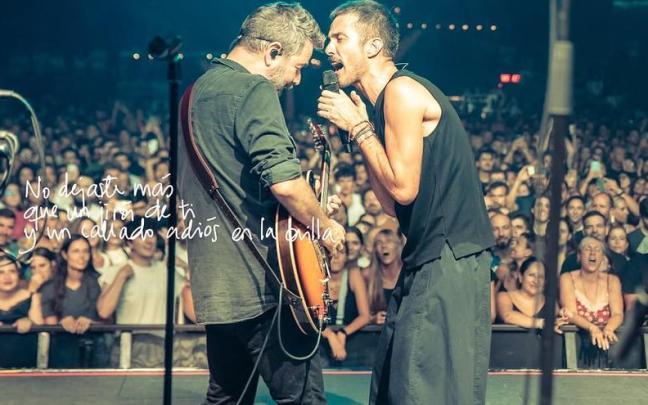 Vetusta Morla, en uno de sus últimos conciertos.