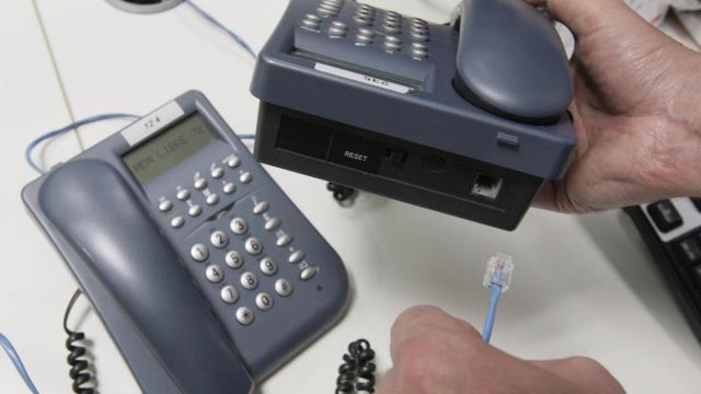 El uso de la red de telefonía fija, cada vez más en descenso