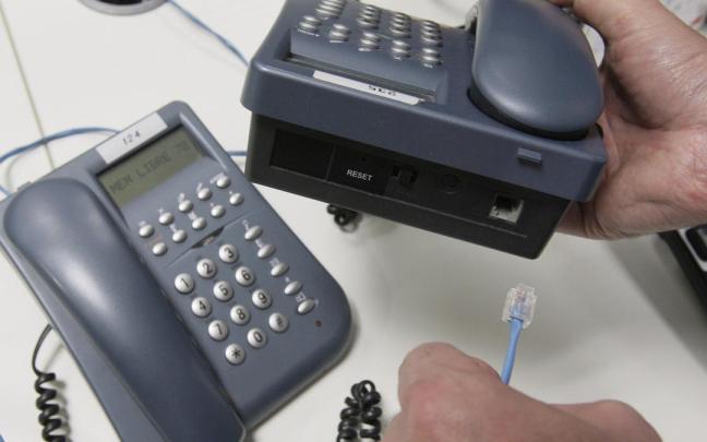 El uso de la red de telefonía fija, cada vez más en descenso