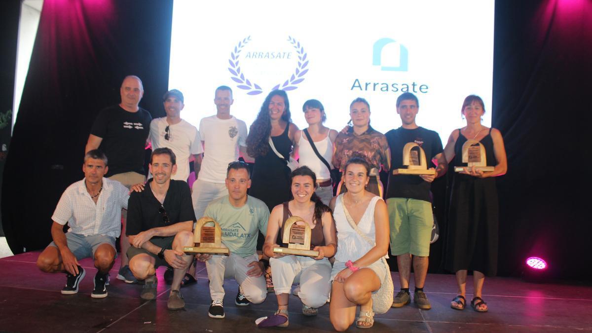 Premiados en los Arrasateko Kirol Sariak