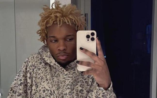 El rapero D4vd, en una imagen de sus redes sociales.