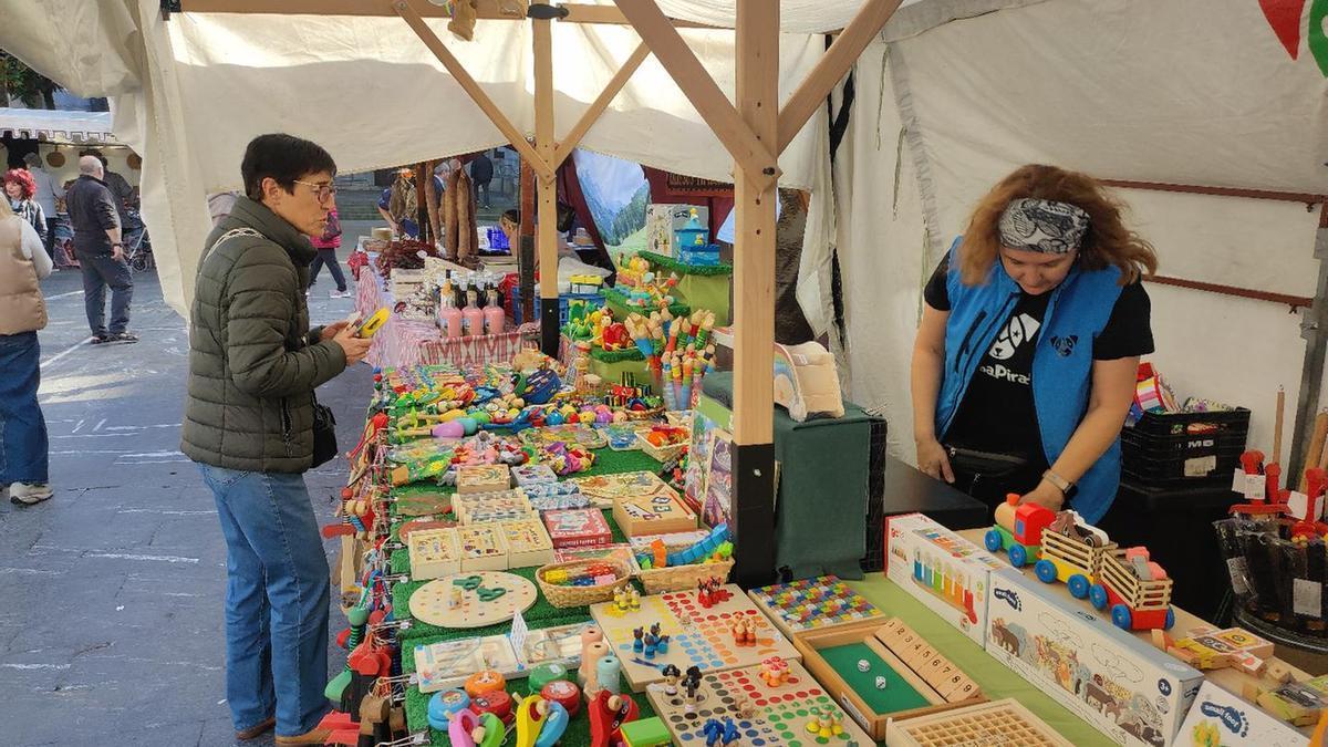 Los elgoibartarras tendrán la ocasión de comprar los más variados productos de gastronomía y artesanía en los tres días que va a durar la feria.