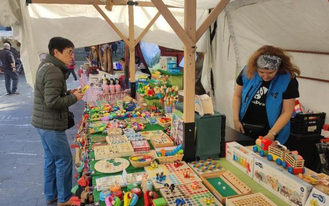 Los elgoibartarras tendrán la ocasión de comprar los más variados productos de gastronomía y artesanía en los tres días que va a durar la feria.