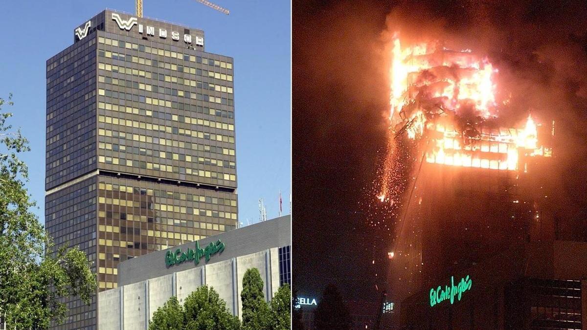 Se cumplen veinte años del incendio de la torre Windsor.