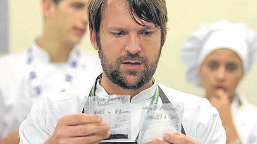 René Redzepi en el congreso San Sebastián Gastronomika.