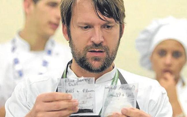 René Redzepi en el congreso San Sebastián Gastronomika.