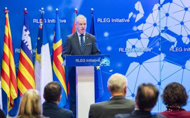 Iñigo Urkullu lehendakariaren irudia gaur goizean