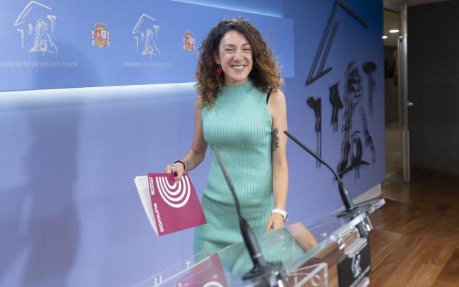 La diputada de Sumar en el Congreso Aina Vidal