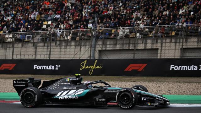 Kimi Antonelli, durante el Gran Premio de China.