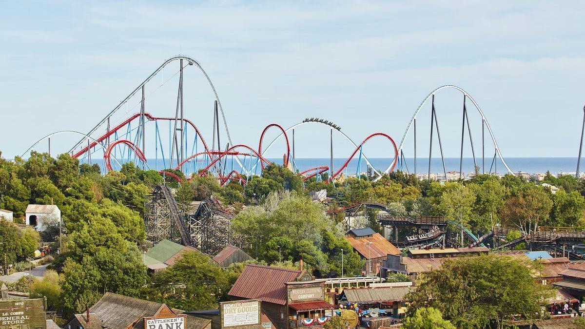 Imagen del parque de PortAventura.