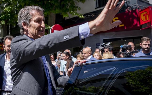 El presidente del Partido Popular, Alberto Núñez Feijóo.