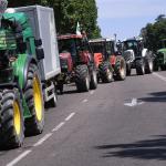 Imagen de archivo de una tractorada.