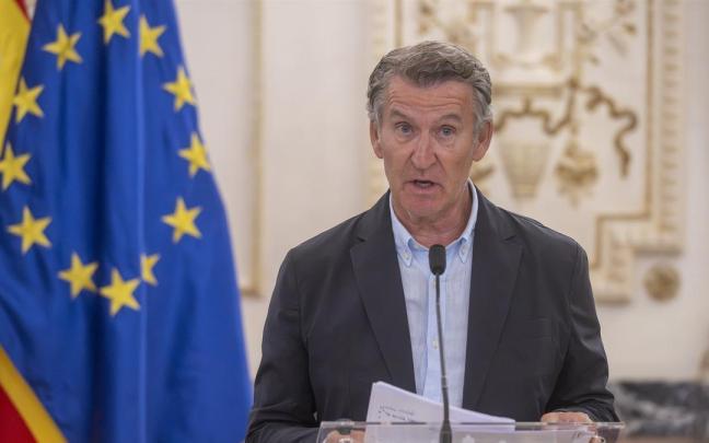 Alberto Núñez Feijóo ha criticado al Gobierno por el modelo de financiación acordado con ERC.