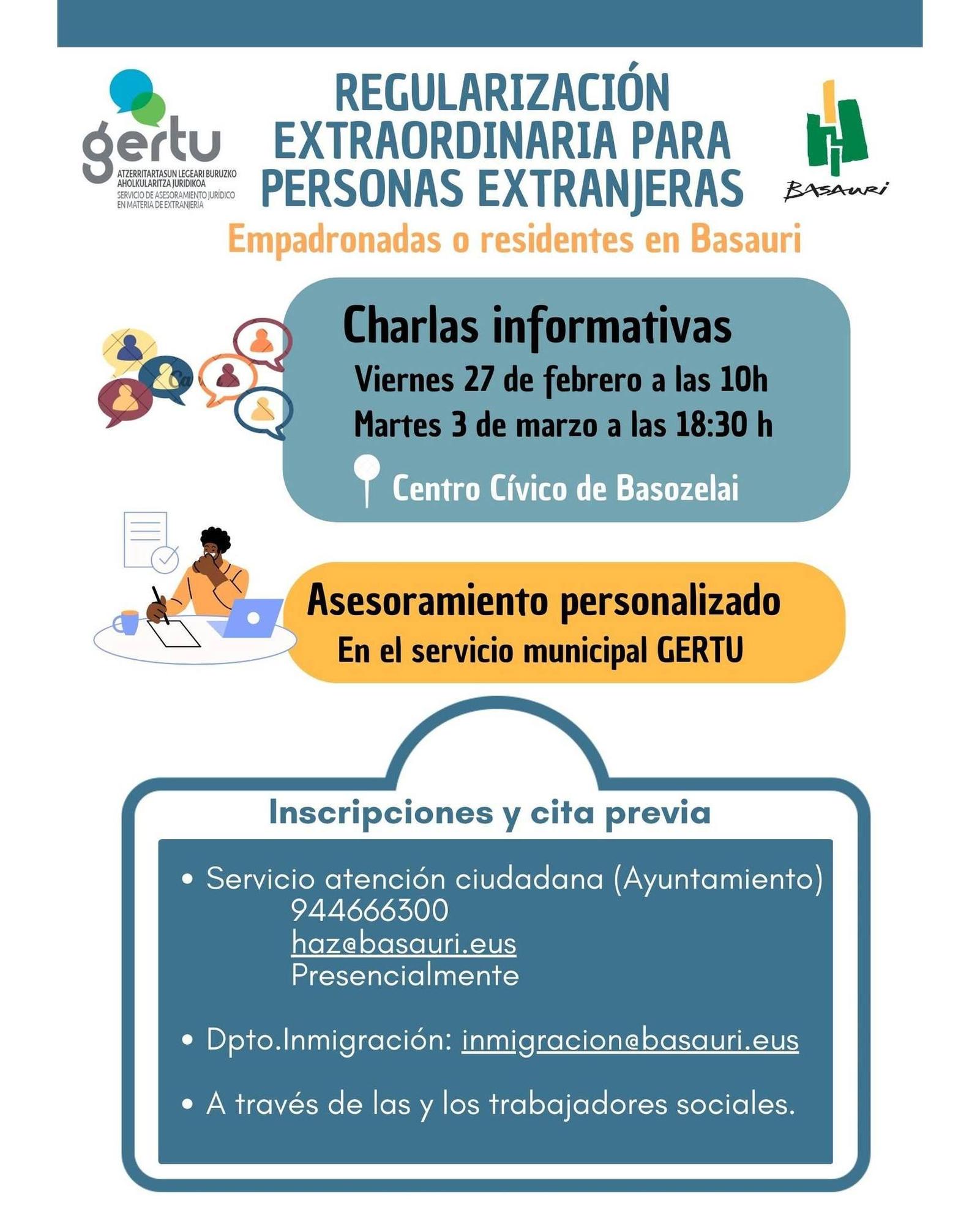 Información sobre las iniciativas de asesoramiento