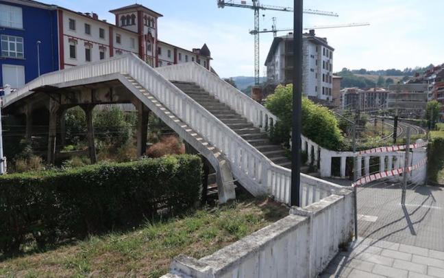 El puente, en vísperas de que lo echaran.