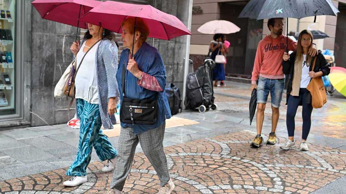 Aemet pronostica un otoño más lluvioso de lo normal en Euskadi
