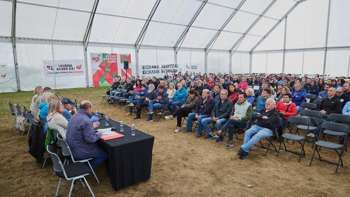 Asamblea Nacional qu eel PNv ha celebrado coincidiendo con el Alderdi Eguna para explica el calendario de su proceso de renovación.