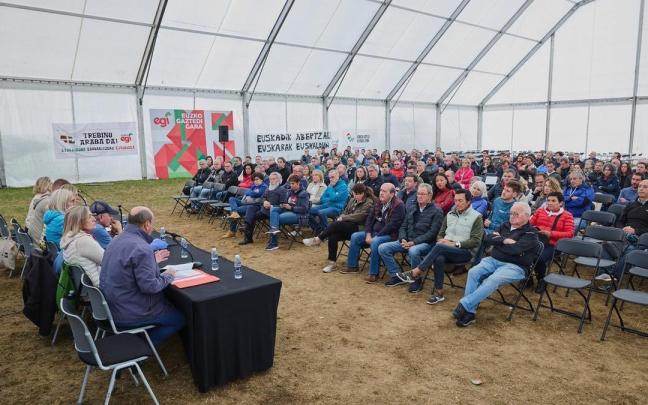 Asamblea Nacional qu eel PNv ha celebrado coincidiendo con el Alderdi Eguna para explica el calendario de su proceso de renovación.
