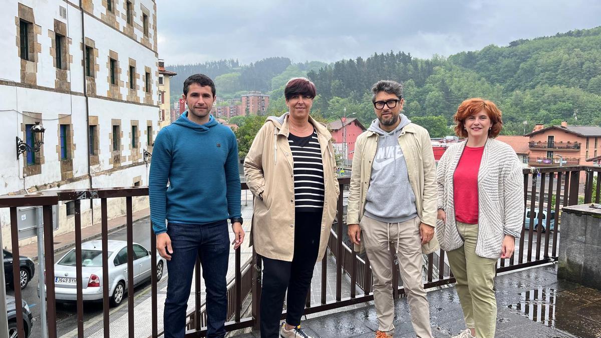 Miembros del PNV de Ordizia.
