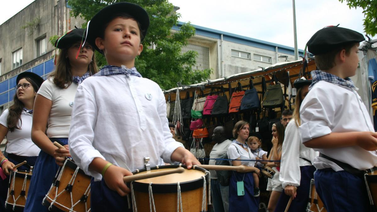 Tamborrada Infantil en las fiestas del Carmen