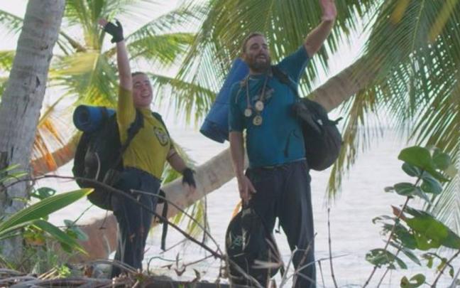 Patri y Reblán se despiden de 'El Conquis' / EiTB Patri y Reblán se despiden de 'El Conquis'