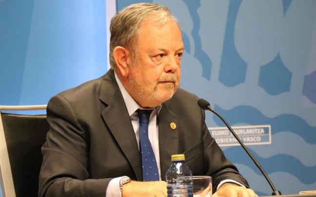 El consejero de Economía y Hacienda, Pedro Azpiazu.