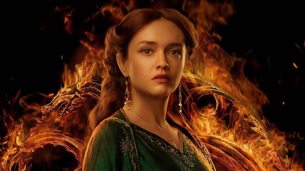 Olivia Cooke, como Alicent Hightower en ‘La casa del dragón’.