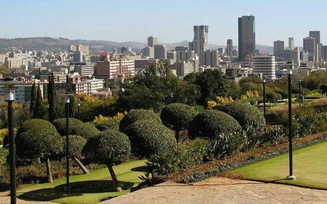 Imagen de la capital sudafricana, Pretoria