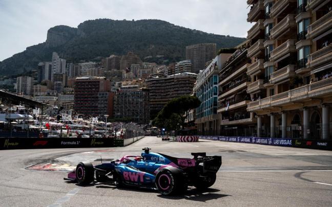 Pierre Gasly, durante el Gran Premio de Mónaco