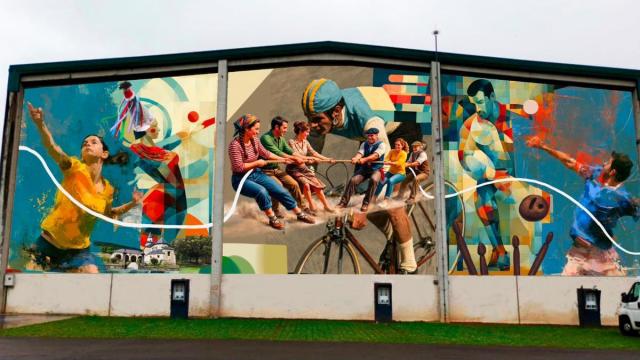 Diseño ganador del tercer concurso de murales de Artziniega 2026