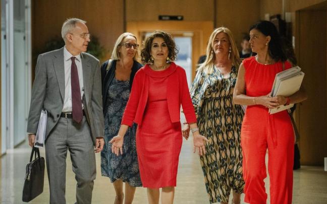 La ministra de Hacienda, María Jesús Montero. / Mateo Lanzuela La ministra de Hacienda, María Jesús Montero.