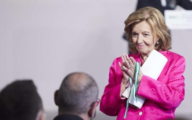 María Teresa Campos en una entrega de premios el año pasado. María Teresa Campos en una entrega de premios el año pasado.