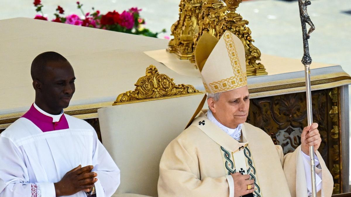 Comienza la ceremonia de inicio del pontificado de León XIV
