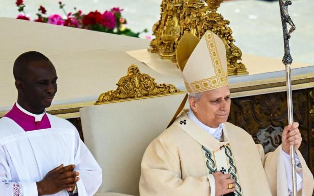 El Papa León XIV durante la misa que da inicio a su pontificado / EFE El Papa León XIV durante la misa que da inicio a su pontificado