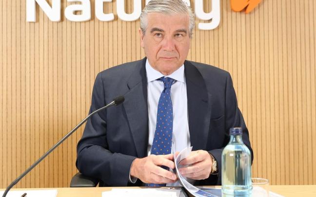 El CEO de Naturgy, Francisco Reynés, durante la pasada junta de accionistas.