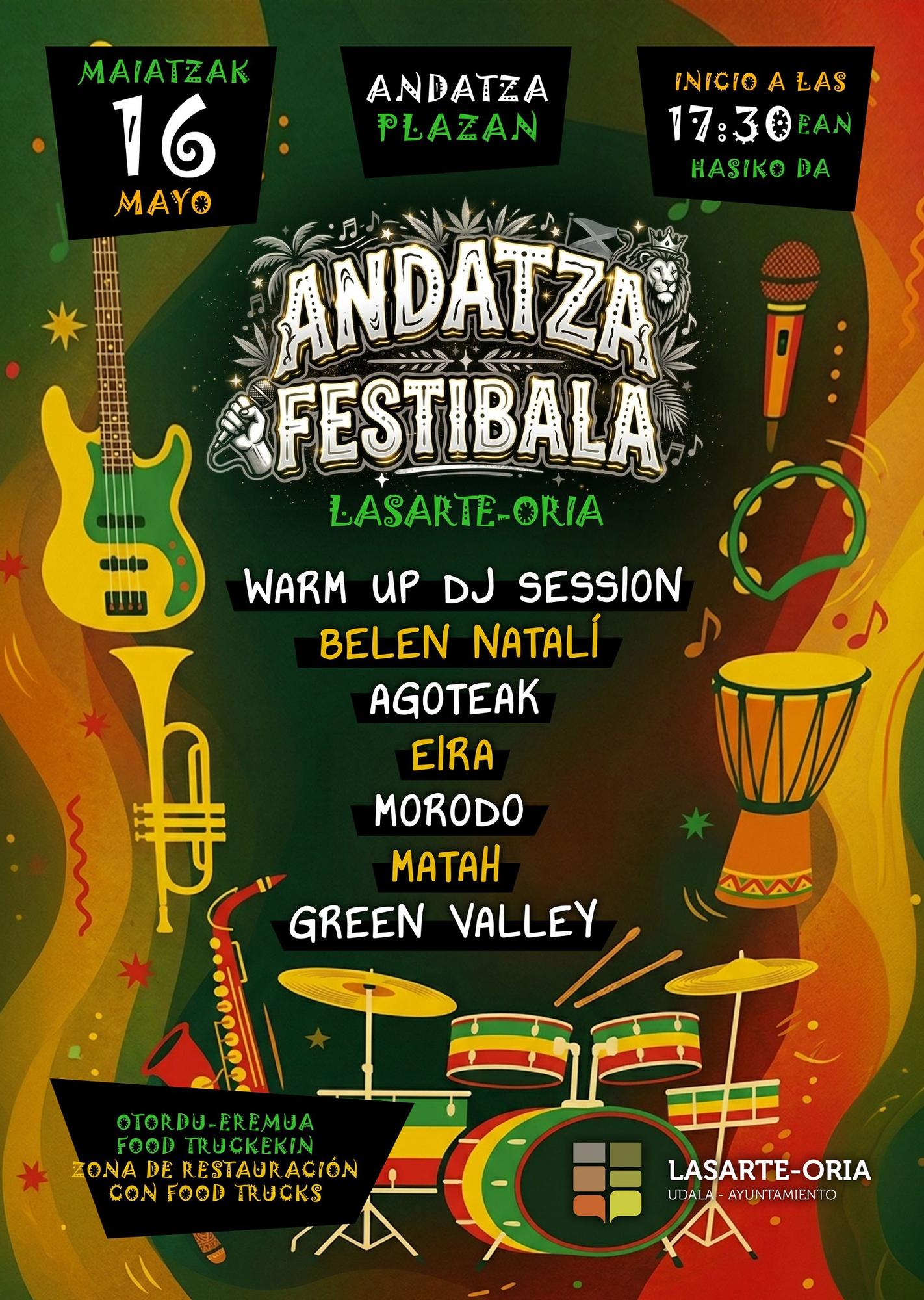 Cartel de Andatza Festibala