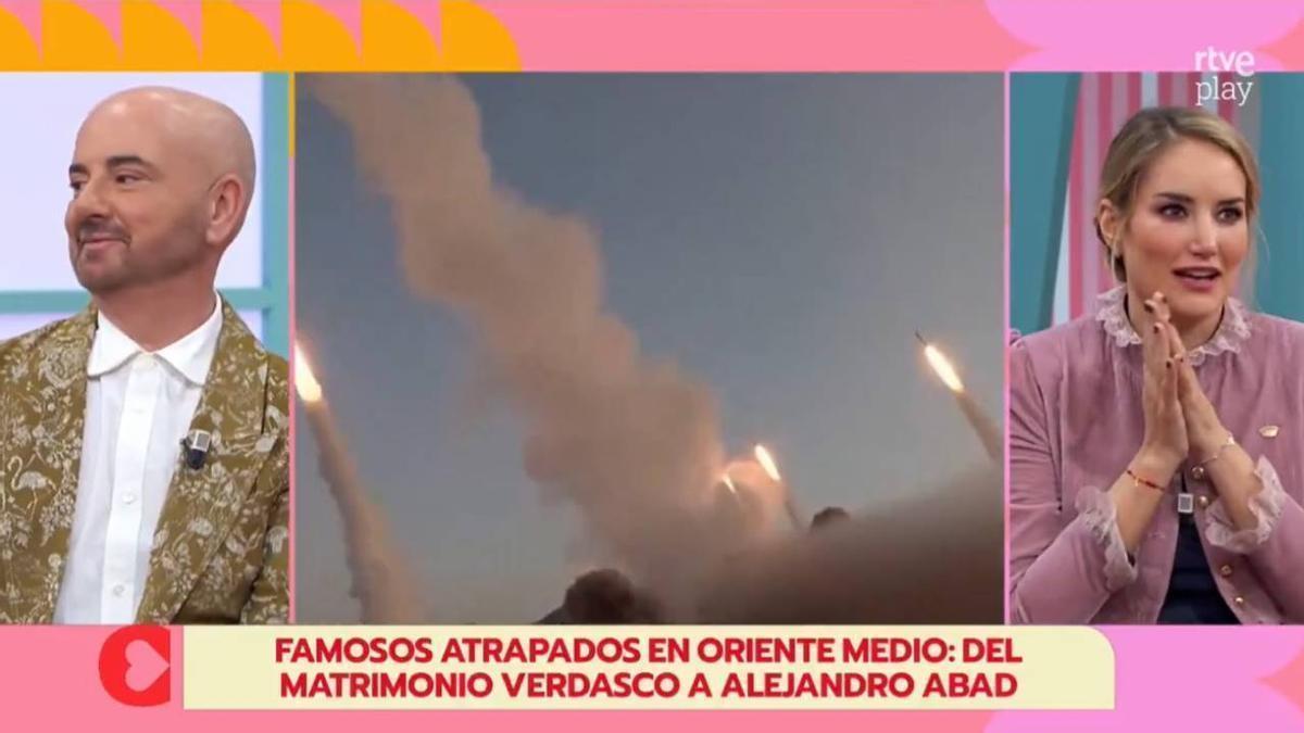 La colaboradora Alba Carrillo en 'D Corazón'