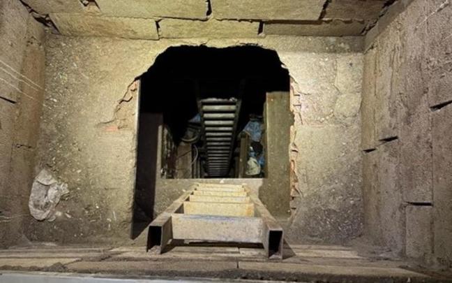 (Foto de ARCHIVO)
Hallado Un Túnel En Ceuta Que Podría Haberse Utilizado Para Trasportar Droga Desde Marruecos
REMITIDA / HANDOUT por GUARDIA CIVIL
Fotografía remitida a medios de comunicación exclusivamente para ilustrar la noticia a