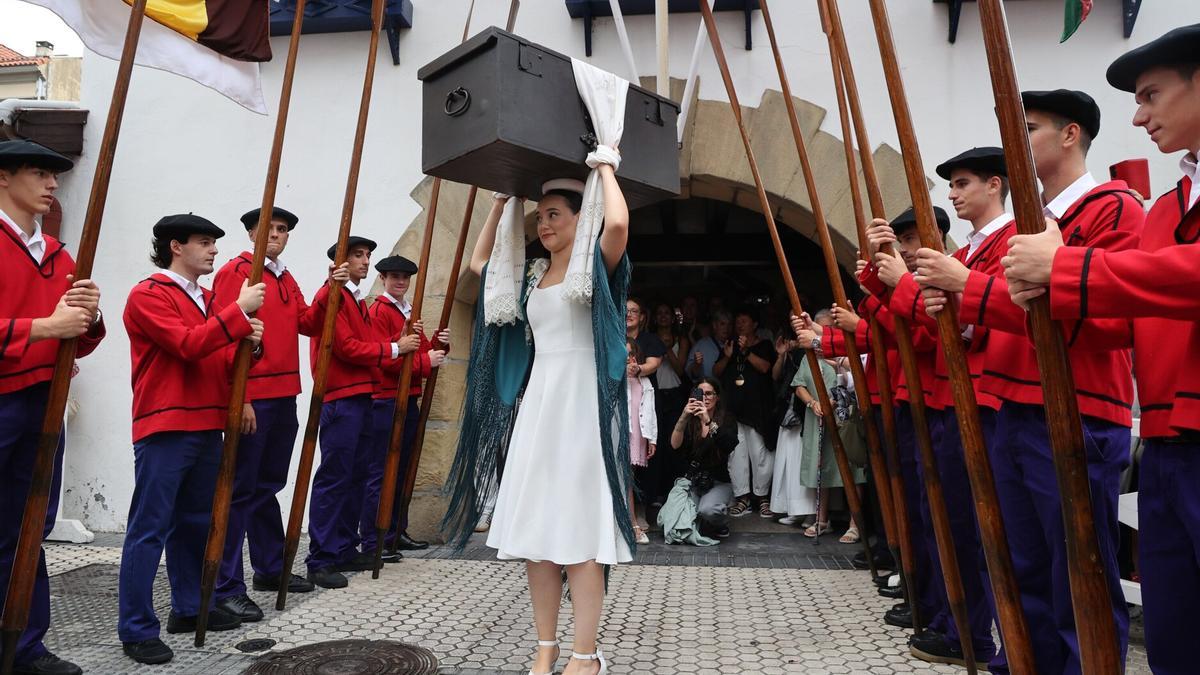 Olaia Goikoetxea dando las 80 vueltas
