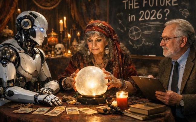 El futuro de la inteligencia artificial que el 2026 ofrece ilusión e incertidumbre a partes iguales.