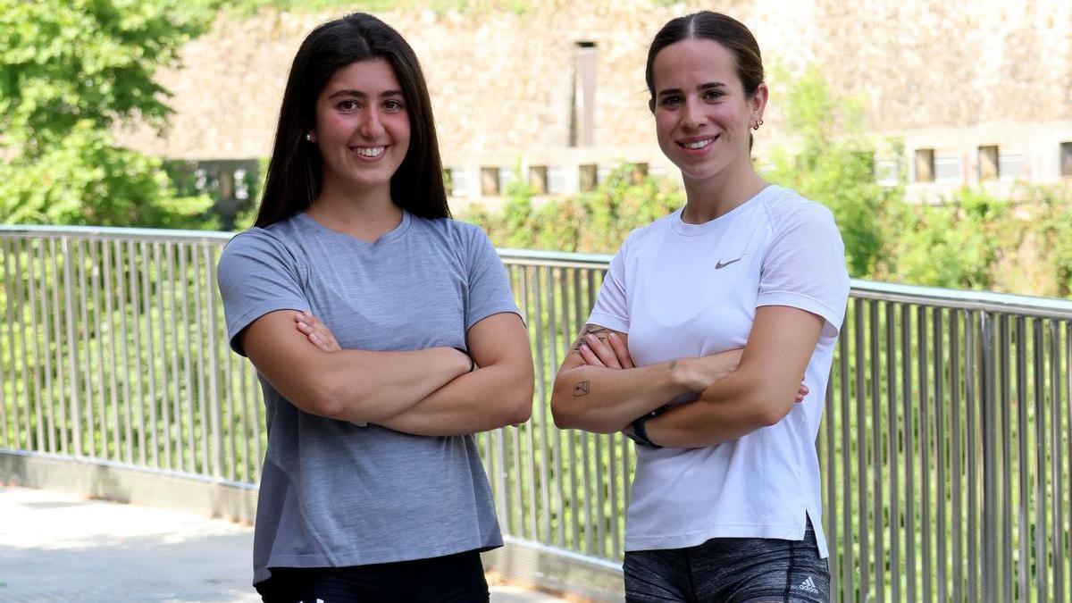 Ainara Burunza y Nerea Sasiain son las dos protagonistas del reto de La Roita en Elgoibar