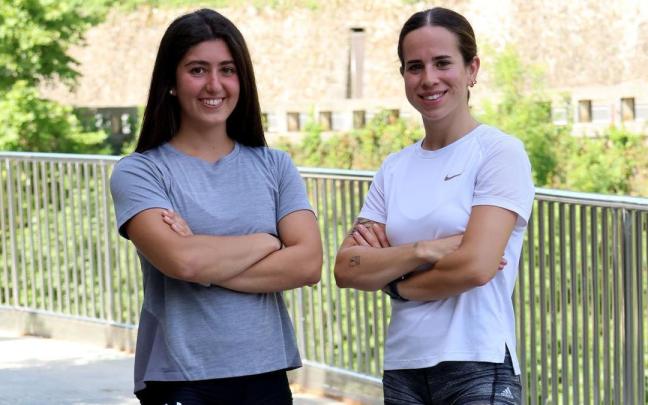 Ainara Burunza y Nerea Sasiain son las dos protagonistas del reto de La Roita en Elgoibar / Barren Ainara Burunza y Nerea Sasiain son las dos protagonistas del reto de La Roita en Elgoibar