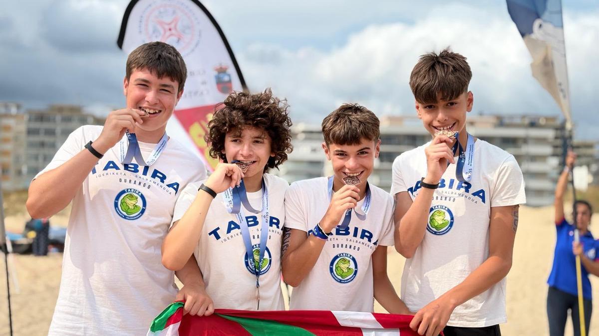 Medallas logradas en el campeonato de España