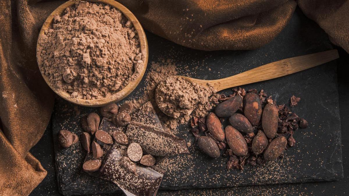 Cacao puro en polvo