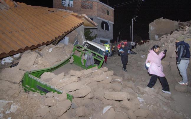Perú registra varias réplicas tras el terremoto de magnitud 7,2 de Ayacucho