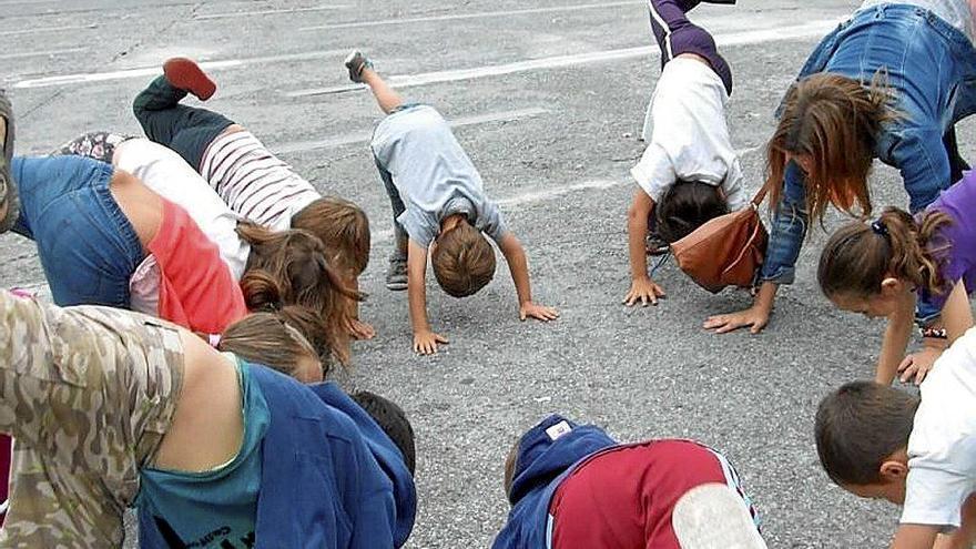 Una actividad de las colonias de verano.